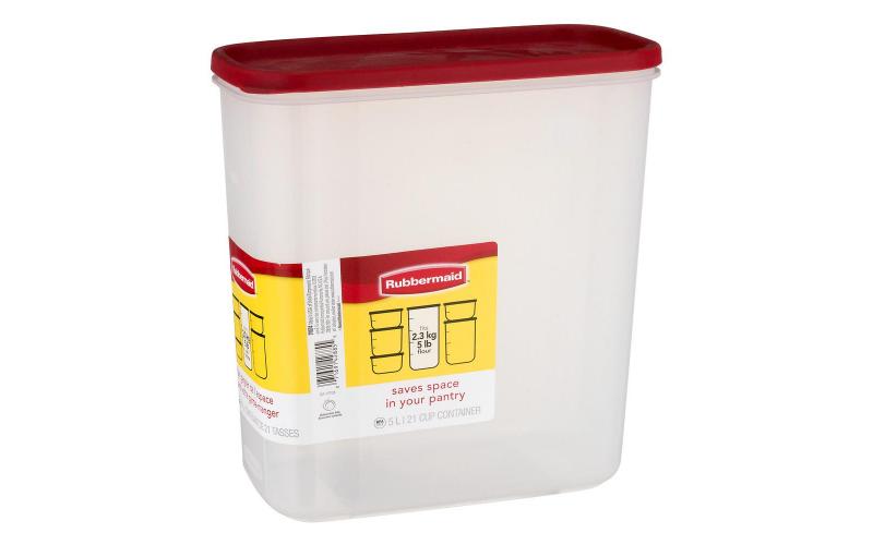 Rubbermaid Dry Food Container, Cereal, 5L