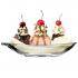 Ocean Delight Banana Split Dish
