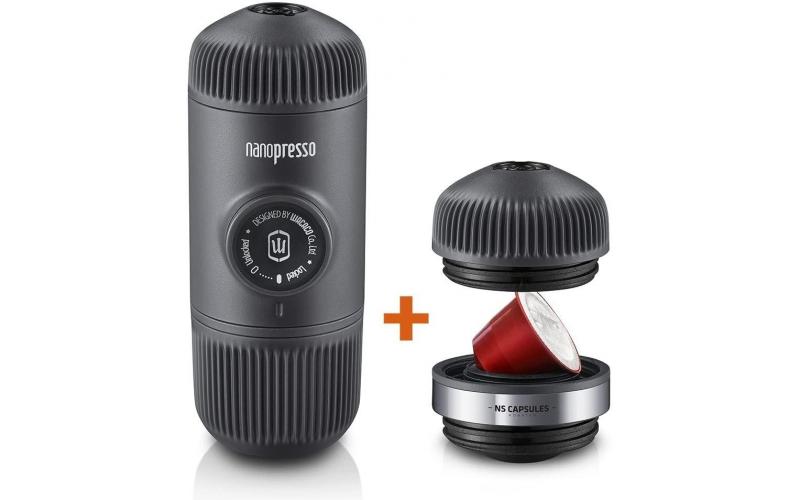 Wacaco Nanopresso + Adapter, 80 ml (Black)