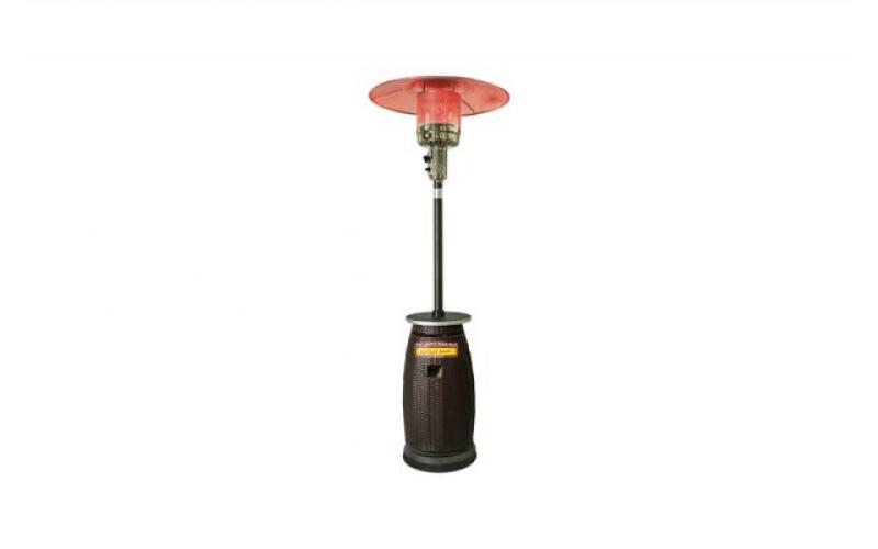 Rattan garden heater