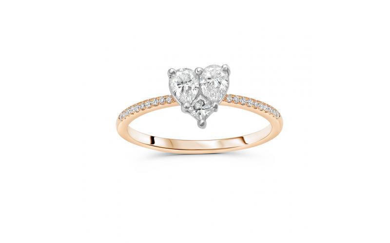 Invisible Heart Ring