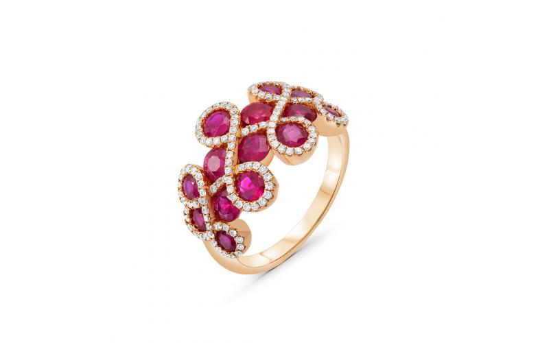 Ruby and Diamond Ring