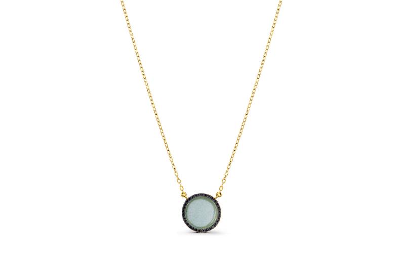 Our Round Pendant in Jade