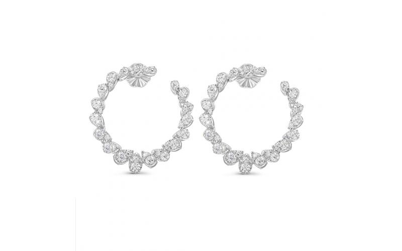 Pears Hoop Earrings