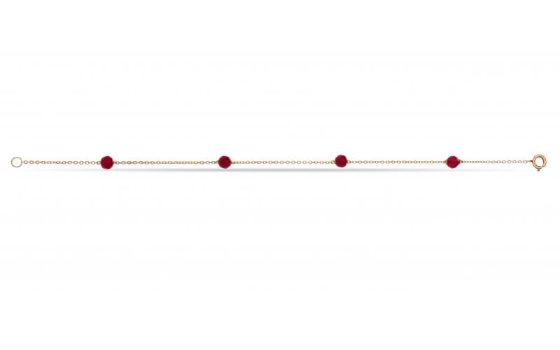 Red Beaded Bracelet