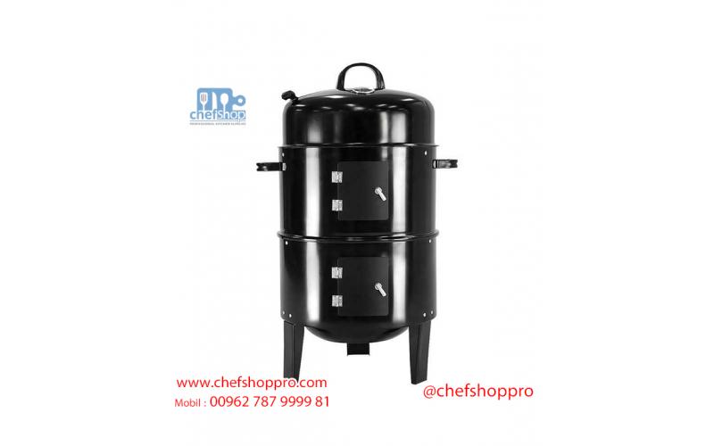 برميل زرب معدن اسود
BBQ GRILL MEAT SMOKER