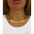 SHAMI - 
        
          
            Flower Garden Herringbone Chain Necklace