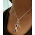 SHAMI - 
        
          
            Leadlight Cross Charm