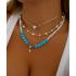 SHAMI - 
        
          
            Gallant Stone Heart Charm Necklace