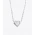 SHAMI - 
        
          
            Gallant Stone Heart Charm Necklace