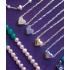 SHAMI - 
        
          
            Gallant Stone Heart Charm Necklace