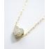 SHAMI - 
        
          
            Gallant Stone Heart Charm Necklace