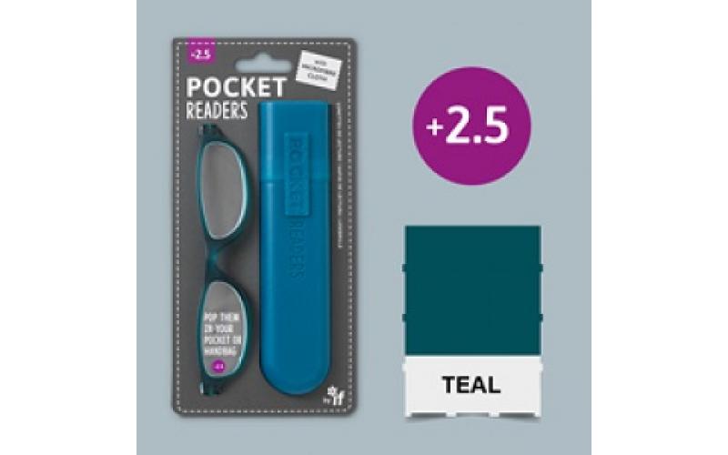 Pocket Readers – Teal +2.5