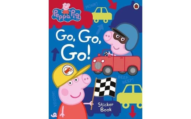 Peppa Pig: Go,Go,Go!: Vehicles Sticker Book