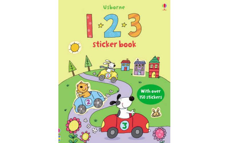 First Sticker Books: 123