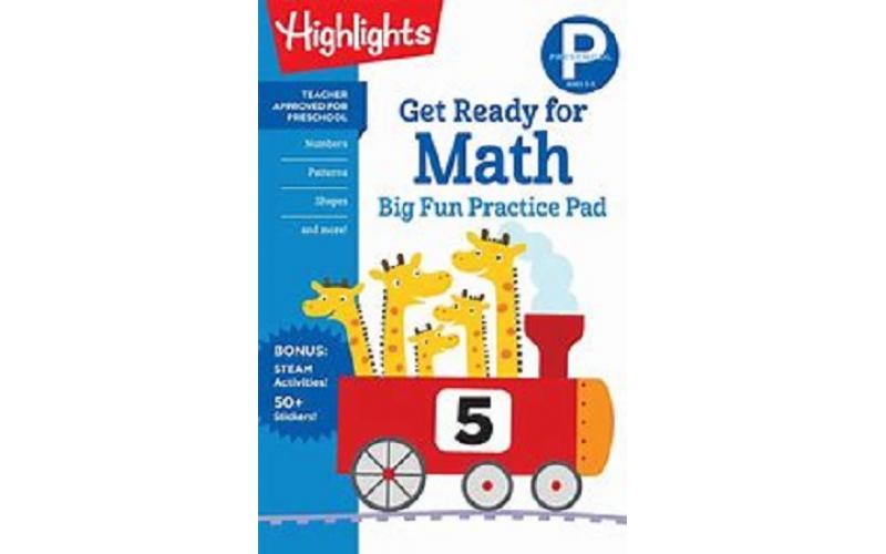 Preschool Get Ready for Math Big Fun Practice Pad