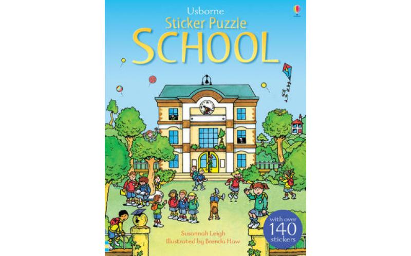 Sticker Puzzle School