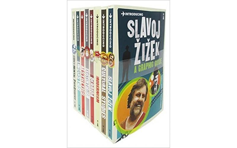 Introducing A Graphic Guide (Series 5) 8 Books Collection Set (Cultural Studies, Slavoj Zizek, Modernism, Derrida, Existentialism, Aesthetics) Books for Childrens
