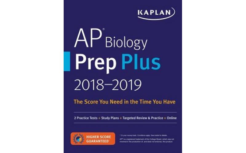 Kaplan Test Prep: Ap Biology Prep Plus 20182019 2 Practice Tests