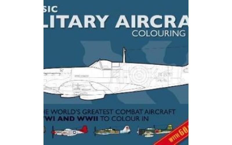 Military Aircraft Colouring Book