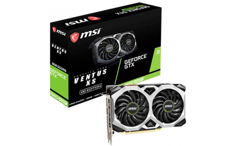 MSI NVIDIA GTX 1660 SUPER 6GB VENTUS XS OC Turing