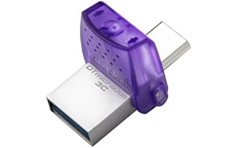 Kingston DataTraveler microDuo 3C 64GB USB-C & USB-A Flash Drive