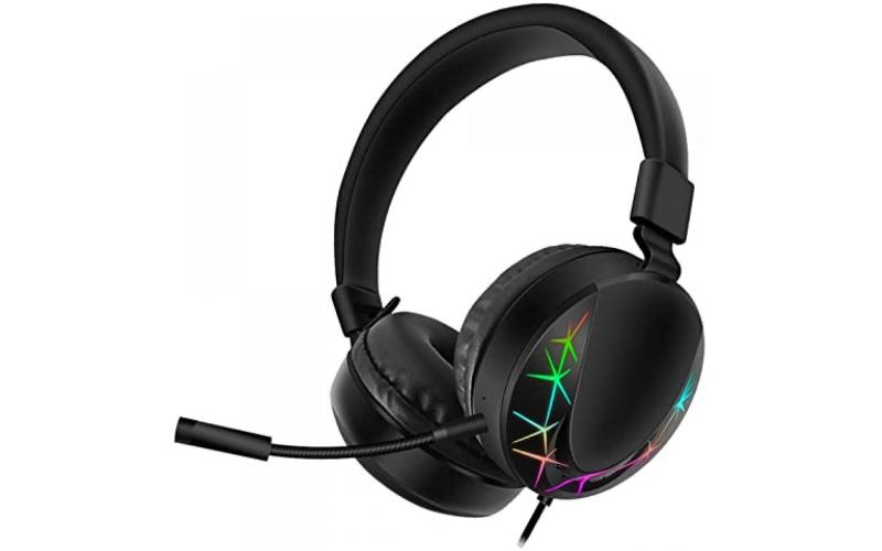 Headset Gaming AKZ-021 RGB Black