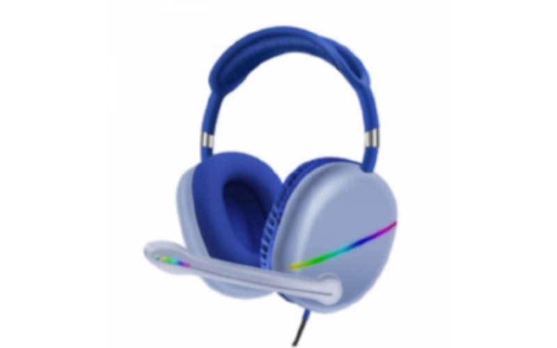 Headset Gaming AKZ025 RGB Blue