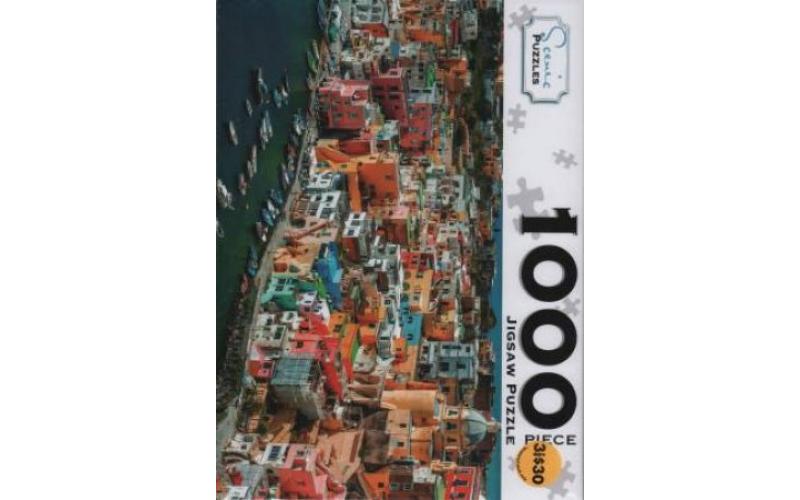 Scenic 1000 Piece Puzzles: Procida Island Italy