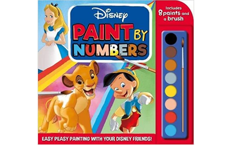 Disney paint by numbers