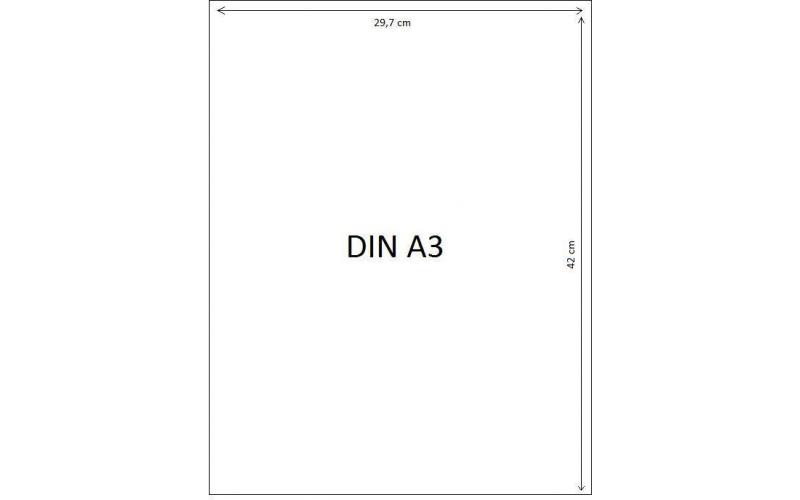 White A3 Copy Paper - 250 Sheets
