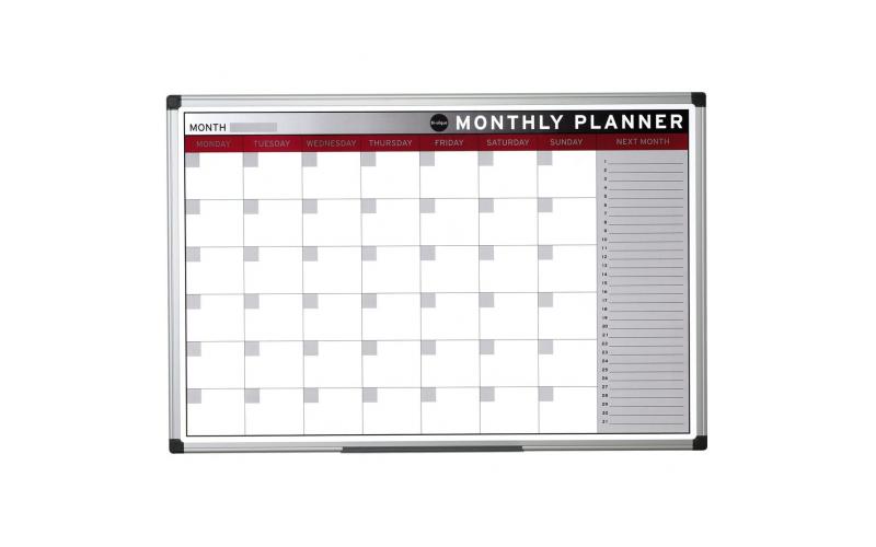 Bi-Office Monthly Planner Board (60cm x 90cm) - B1