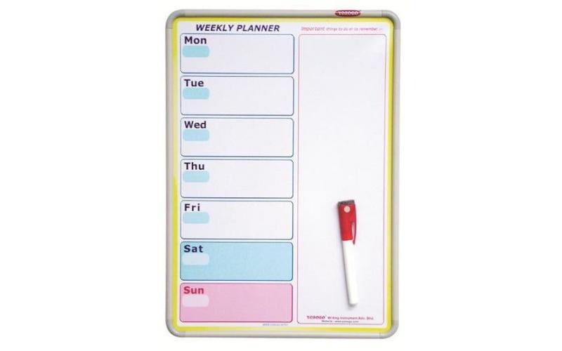 Yosogo Weekly Planner Board - A3 Size