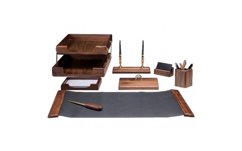 Bestar Wood Desk Set - 8 Pieces