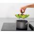Joseph Joseph Lotus Steamer Basket for Steaming Food and Vegetable Folding Non-Scratch BPA-Free - Green