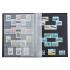 Leuchtturm A5 Basic Stamp Album 16 Sheets Black