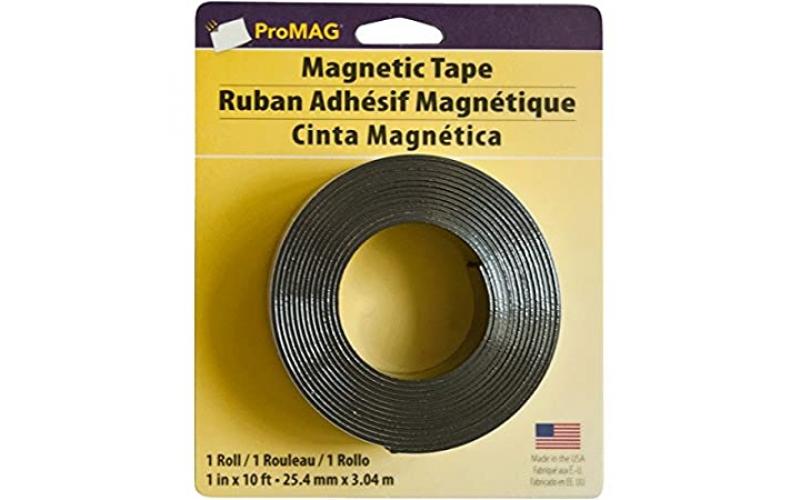 ProMag Magnetic Adhesive Tape 25.4 mm x 3.04 m - 1 Roll
