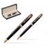 Parker Sonnet Black Lacquer GT Fountain & Ballpoint Pen Set