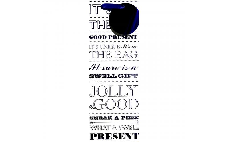 Eurowrap Single Bottle Gift Bag 35.5x12.5x9 cm
