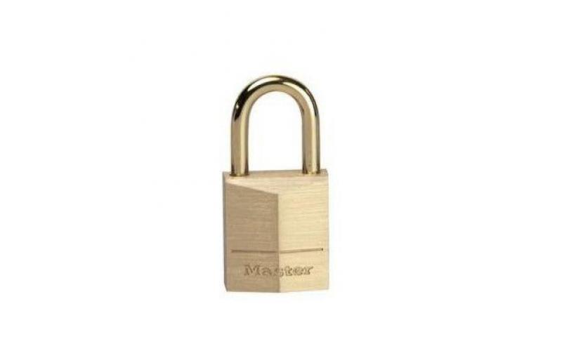 Master Lock 15mm Brass Padlock with Keys