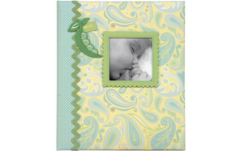 C.R. Gibson Baby Memory Book 30x26 cm Sweet Pea - Loose Leaf Binder
