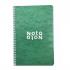 Bassile Nota Spiral Notebook 12x16cm Carton Cover 96 sheets