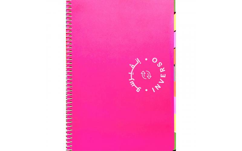 Bassile Genio 5 Subject Spiral Notebook 70g B5 - 160 Sheets