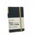 Notes & Dabbles Flynn Grey Hard Cover Plain Journal with Pen Holder - A6