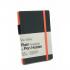 Notes & Dabbles Flynn Grey Hard Cover Plain Journal with Pen Holder - A6