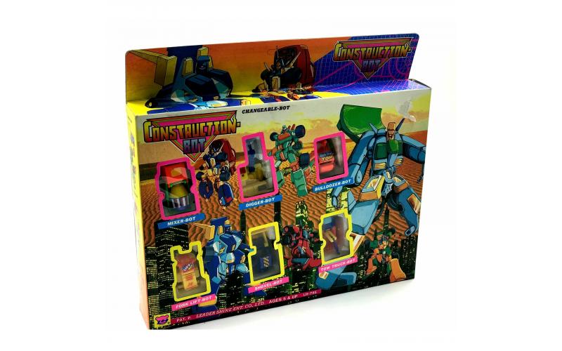 Construction Changable-Bot Robot Transformers