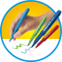 Artline Stix Build & Draw Drawing Pen Set - Pack of 12