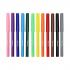 Mont Marte Felt Tip Coloring Markers - Set of 12