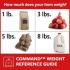 3M Medium Designer Command 2 Hooks & 4 Strips Up to 1.3 Kg
