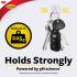 3M Transparent Mini Command 6 Hooks & 8 Strips Up to 225g